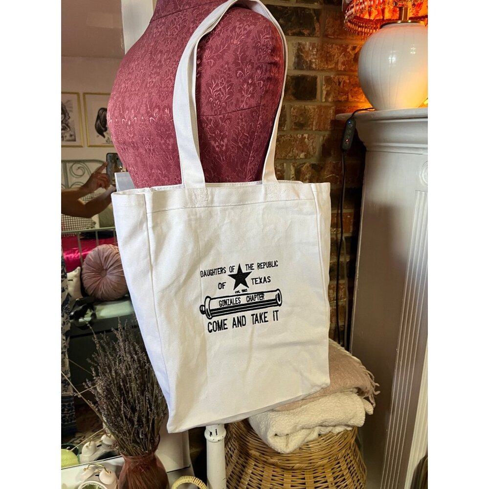 Commemorative Texas Republic Gonzales Chapter Tote Bag